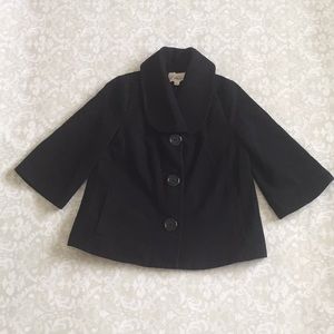 Forever 21 Black Peacoat